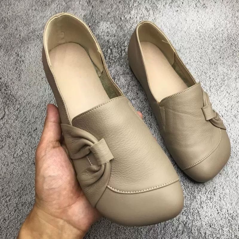 💖Dernier Jour de Promotion -60% - Chaussures souples antidérapantes en cuir pour femmes
