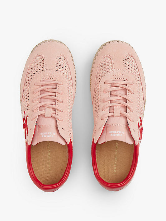 Logo Rope Midsole Knit Trainers