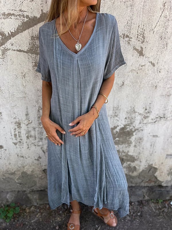 Le Coup de Cœur de Kathy - Robe Midi Col V