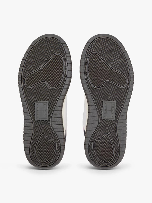 Retro Platform Basketball Trainers WiLeather
