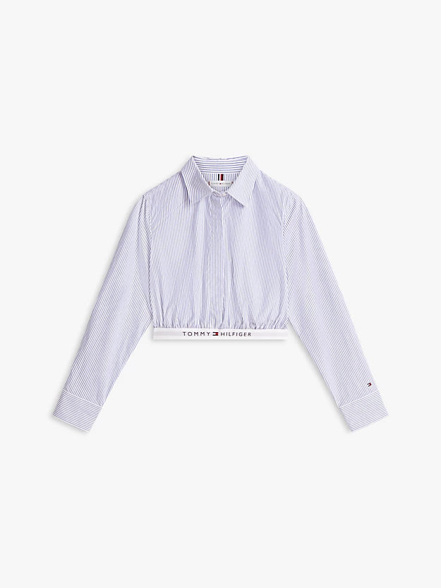 Regular Fit Elasticated Waistband Short Shirt