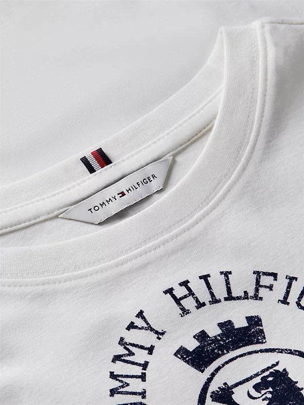 Washed Crest Slim T-Shirt
