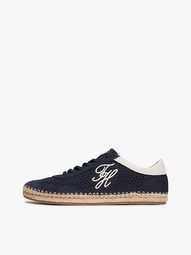 Logo Rope Midsole Knit Trainers
