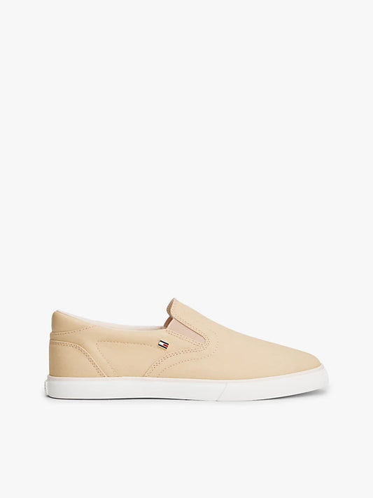 Low Profile Canvas Slip-On Trainers