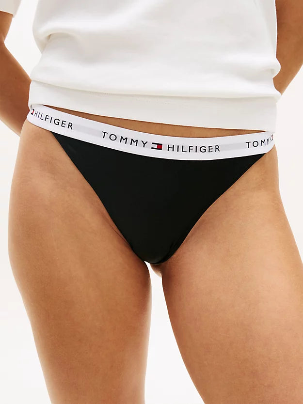 5-Pack Essential Logo Waistband Tanga Thongs