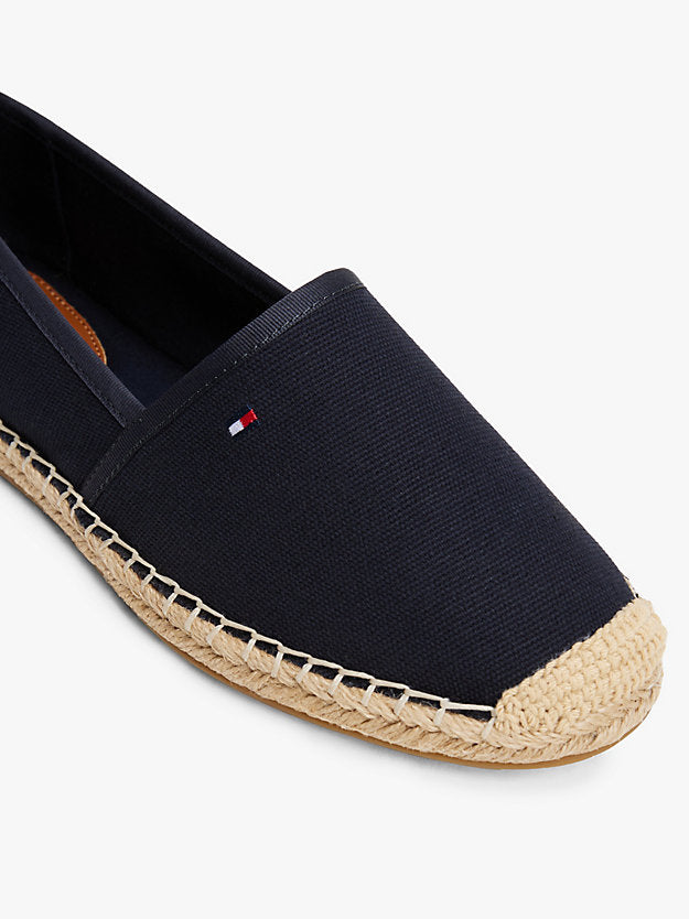 Flag Embroidery Canvas Espadrilles