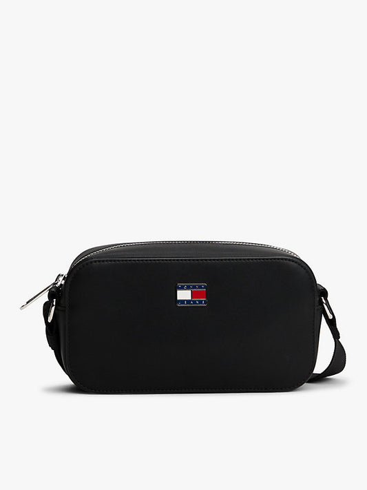 Essential Metal Logo Crossbody Camera Bag