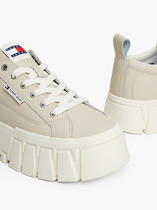 Cleat Platform Trainers WiLeather