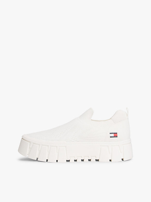 Chunky Cleat Knit Trainers