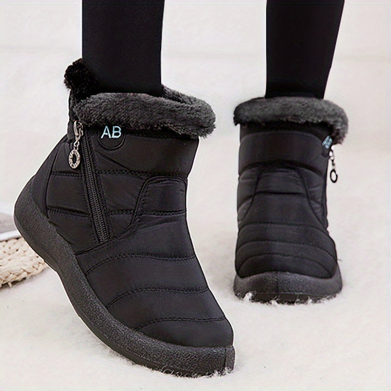 Warme, wasserdichte, rutschfeste orthopädische Stiefel für Damen