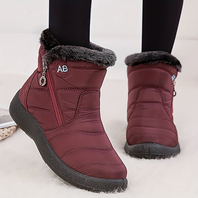 Warme, wasserdichte, rutschfeste orthopädische Stiefel für Damen