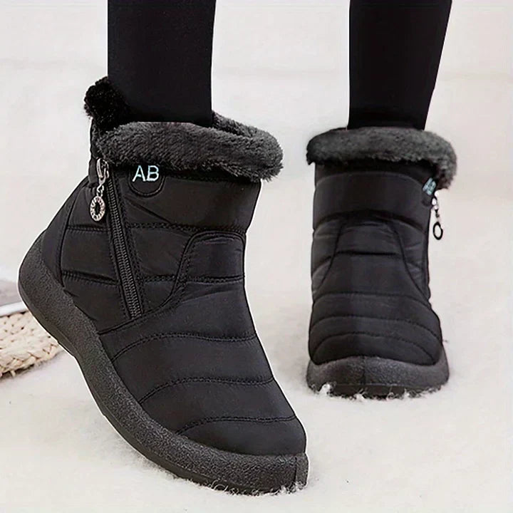 Warme, wasserdichte, rutschfeste orthopädische Stiefel für Damen