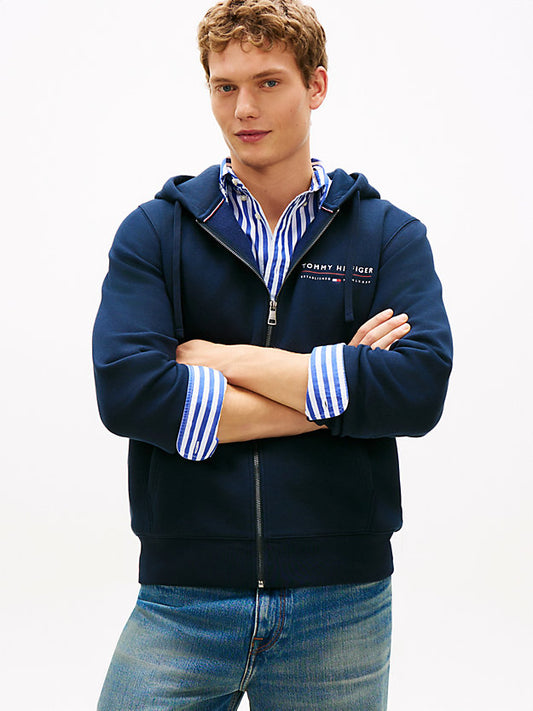 Logo Terry Zip-Thru Hoody