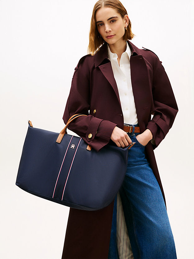 Signature Crossbody Weekender Bag