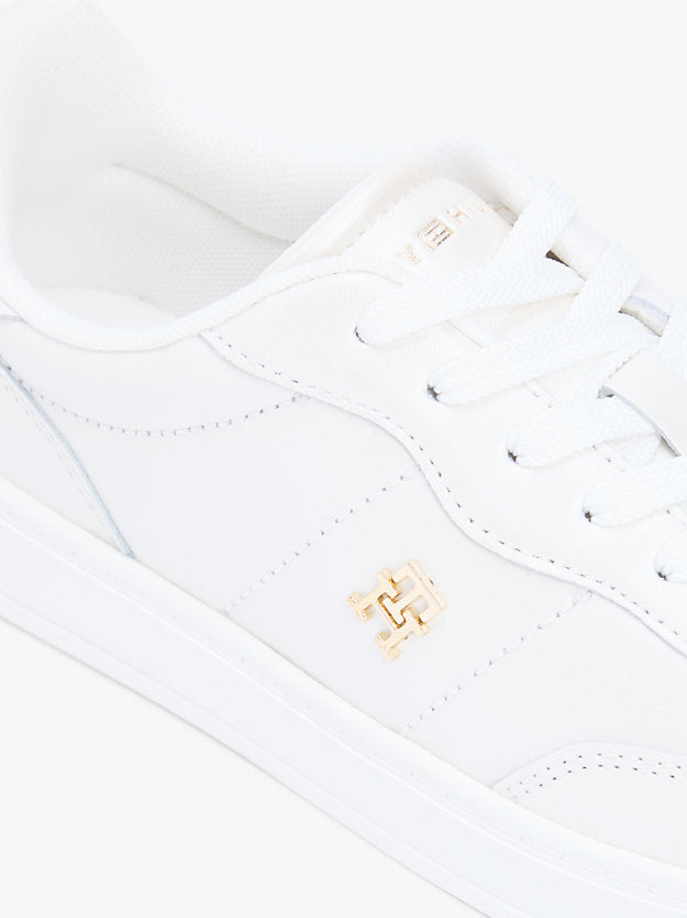 Monogram Metallic Trainers WiLeather