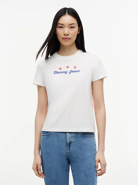 Back Logo Graphic Crew Neck T-Shirt