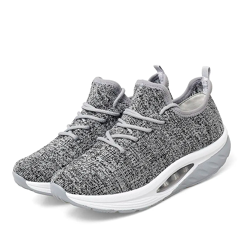 Orthopädische Damen-Sneaker mit Fußgewölbestütze und Luftpolsterung