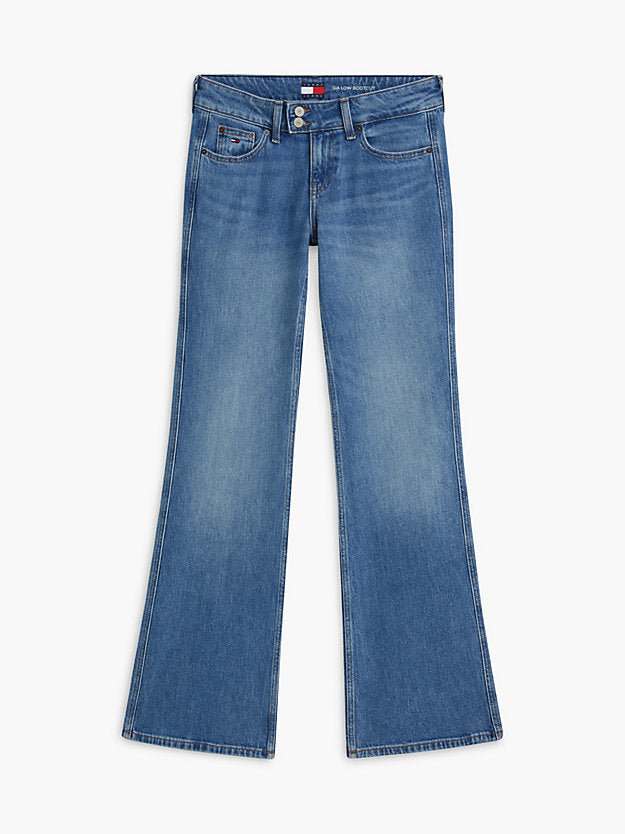 Faded Low Rise Bootcut Jeans