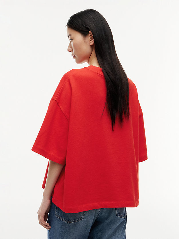 Crest Relaxed Oversized T-Shirt