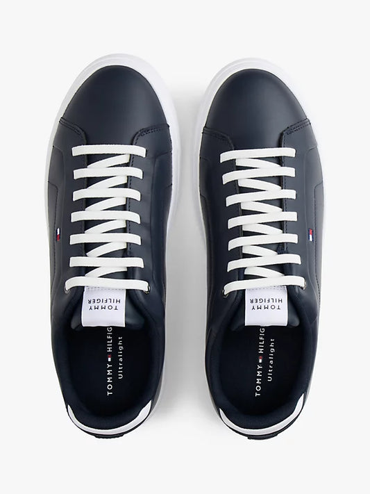 Leather Court Trainers