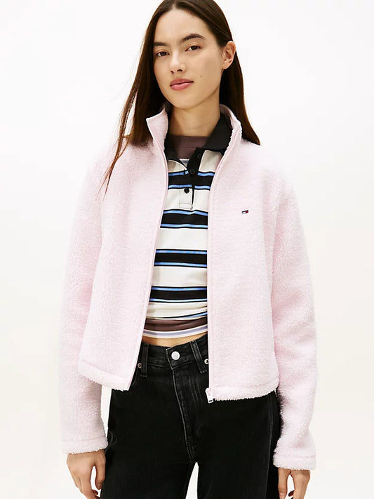 Teddy Fleece Zip-Thru Jacket