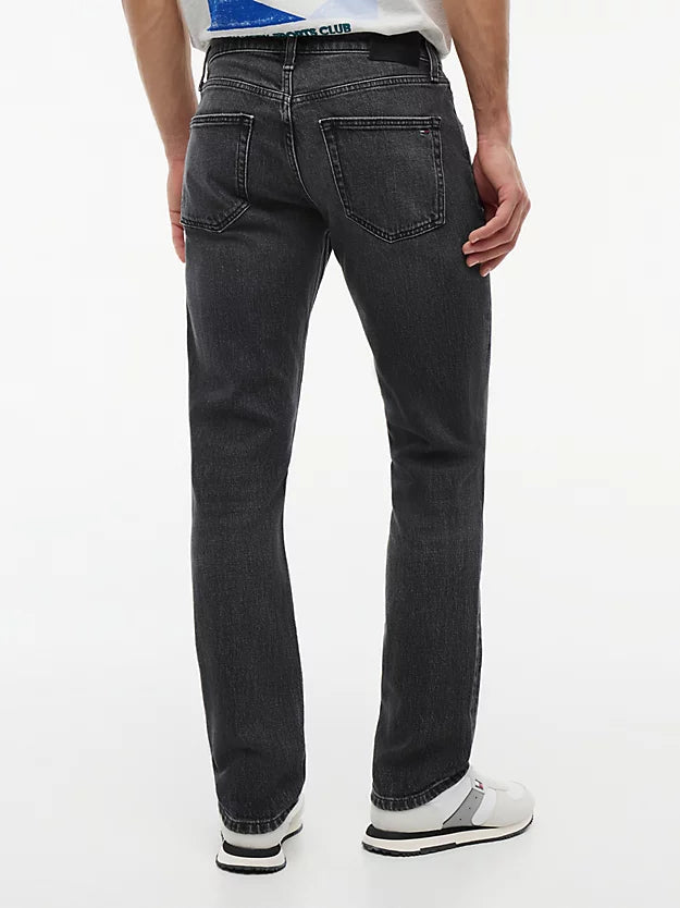 Scanton Faded Slim Black Jeans