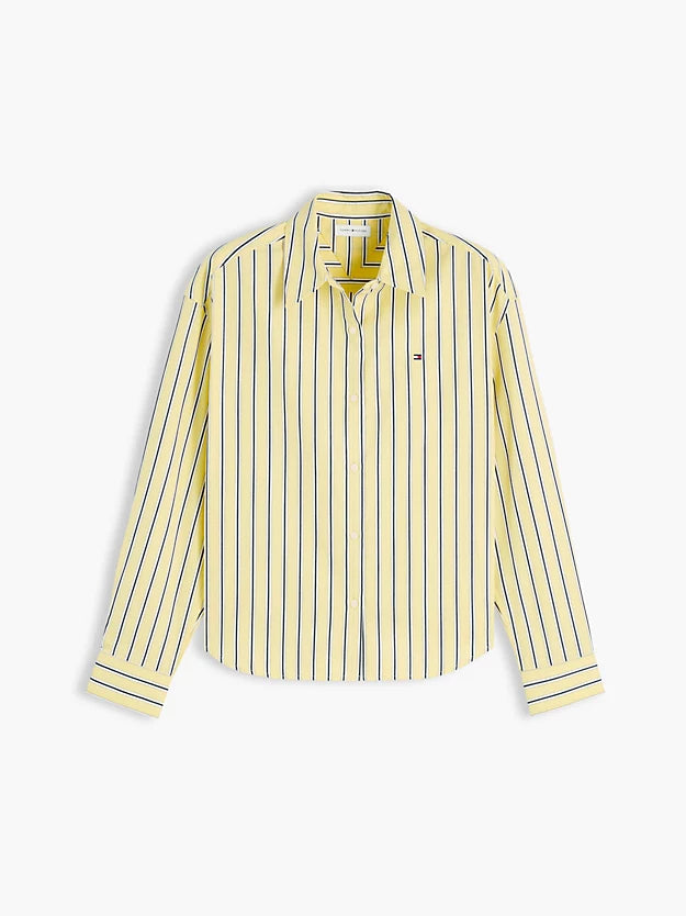 Boxy Fit Poplin Shirt