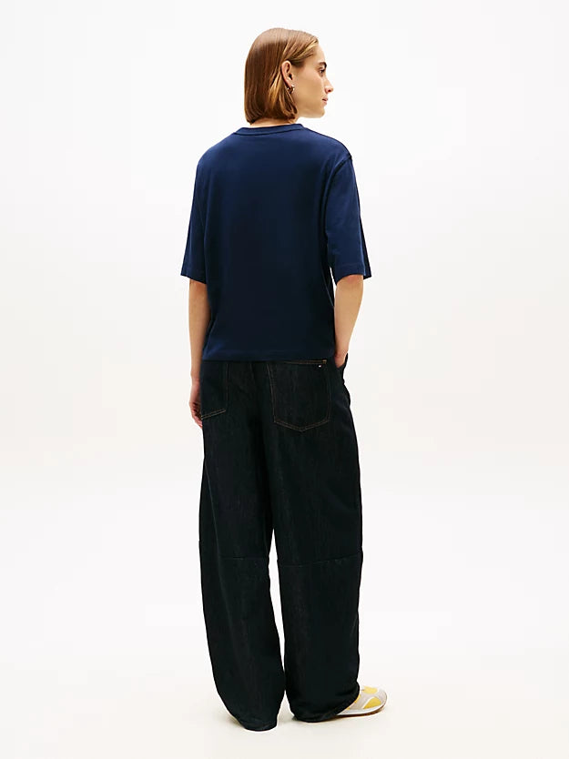 Logo Relaxed Crew Neck T-Shirt