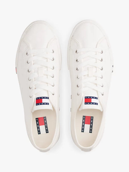 Archive Flag Stripe Canvas Trainers