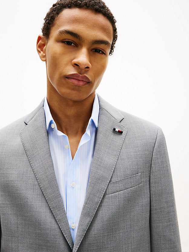 Regular Fit Wool Blend Suit