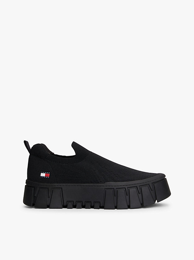 Chunky Cleat Knit Trainers