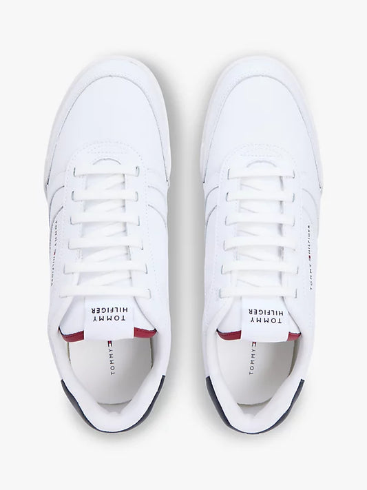 Contrast Heel Trainers WiLeather