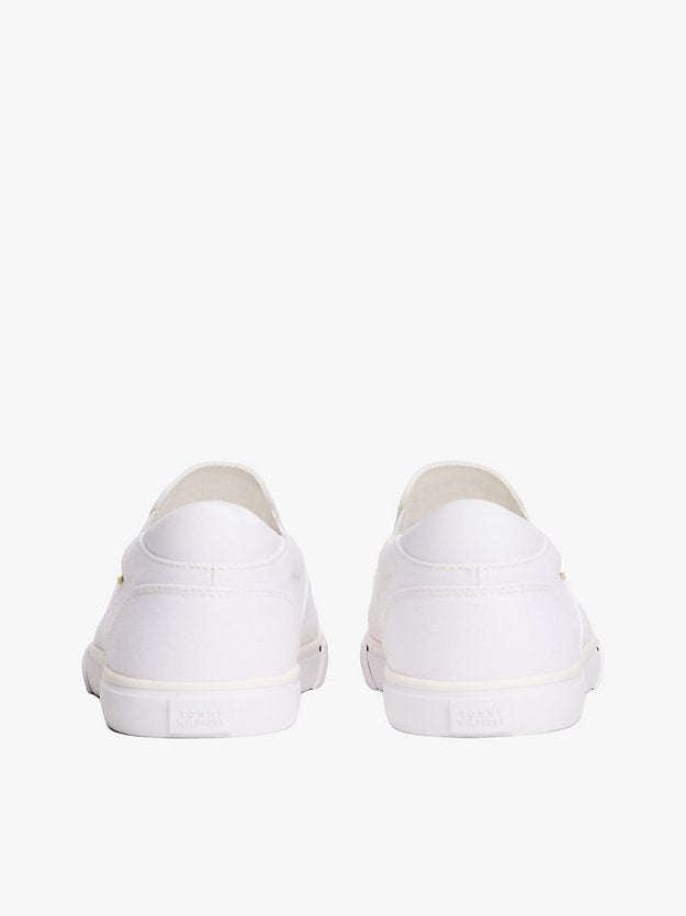 Low Profile Canvas Slip-On Trainers