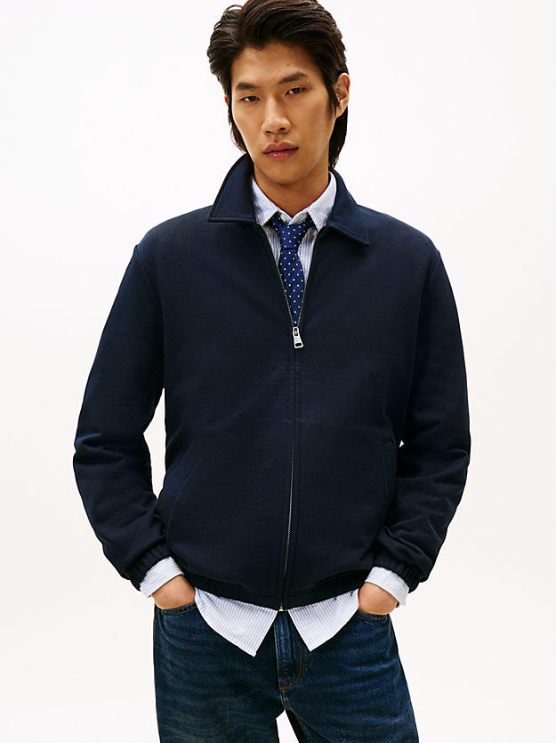Flag Embroidery Terry Ivy Jacket