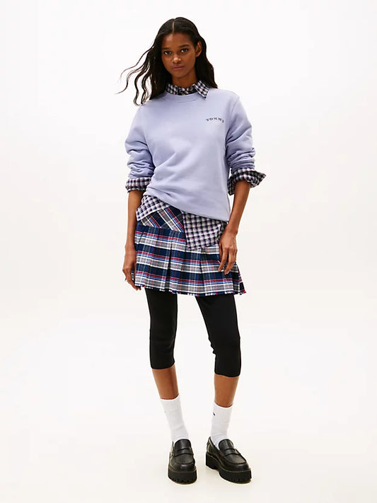 Back Logo Crew Neck Sweatshirt