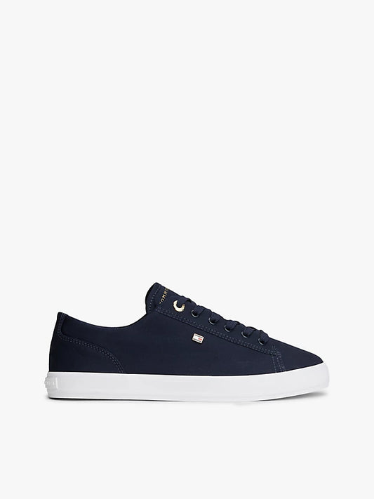 Enamel Flag Canvas Trainers