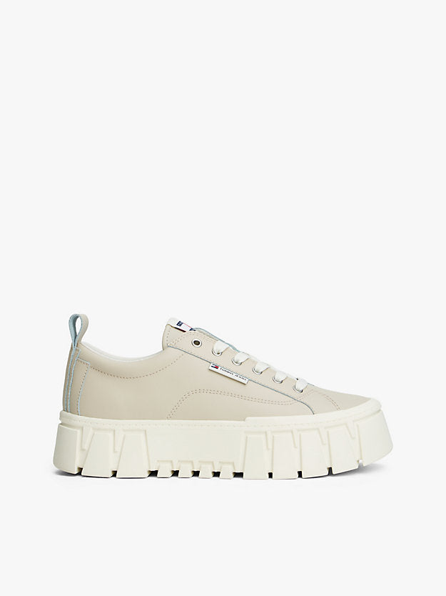 Cleat Platform Trainers WiLeather