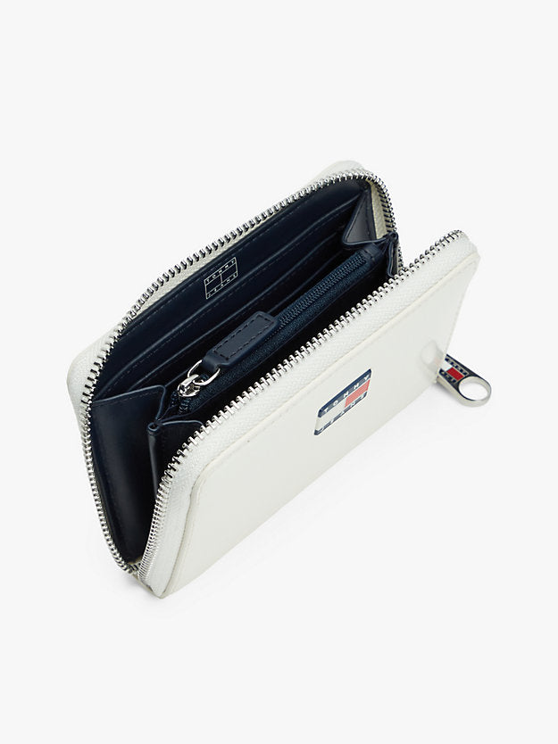 Essential Logo Plaque Zip-Around Wallet