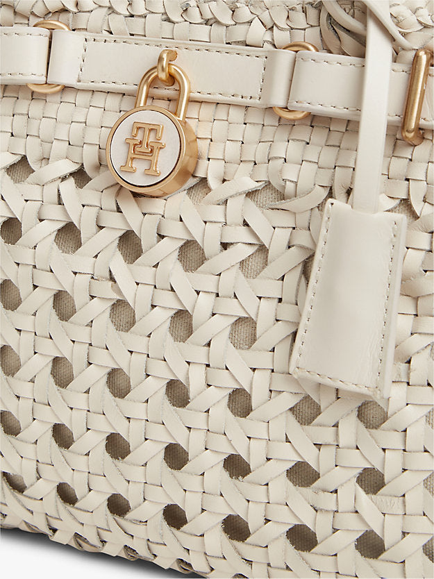 The American Icon Braided Leather Tote Bag