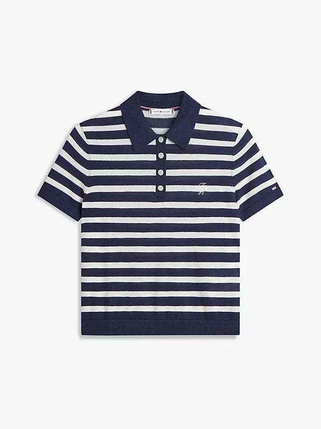 Short Sleeve Polo Jumper WiSilk
