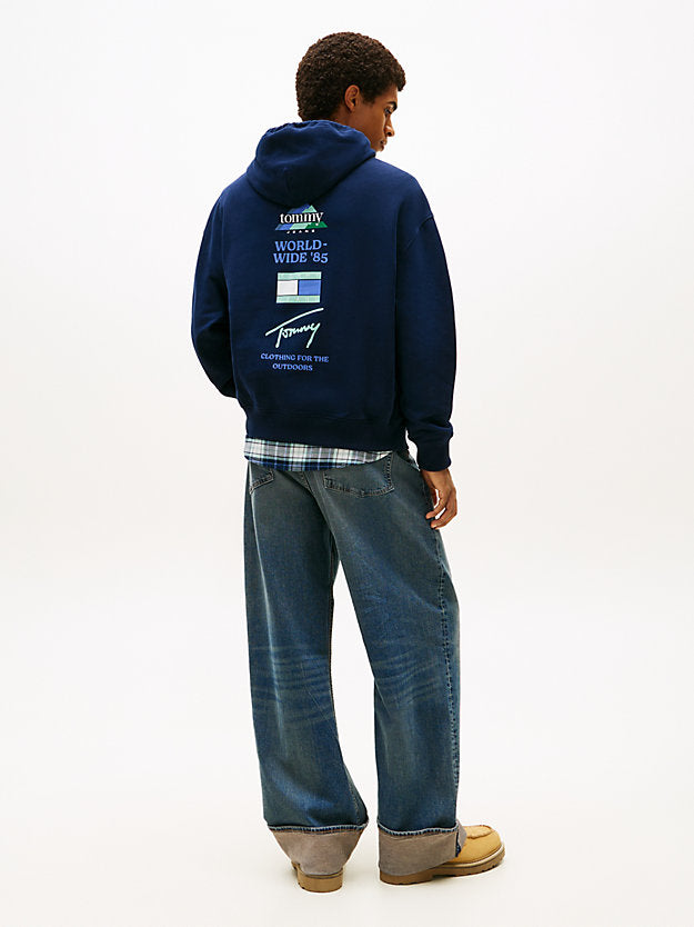 90s Back Logo Terry Hoody