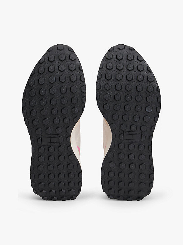 Suede Cleat Mixed Texture Trainers
