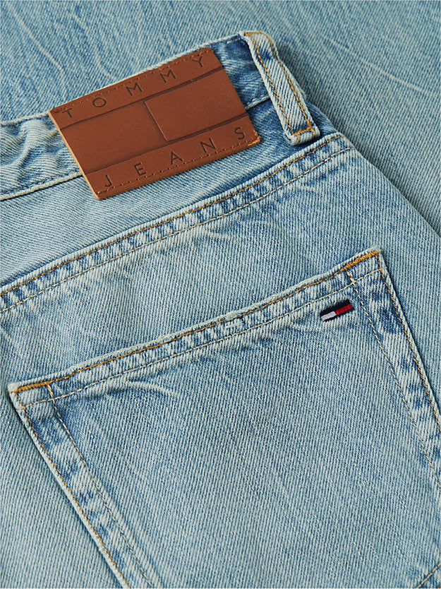 Selvedge High Rise Slim Straight Jeans