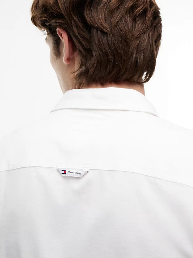 Stretch Oxford Cotton Slim Fit Shirt