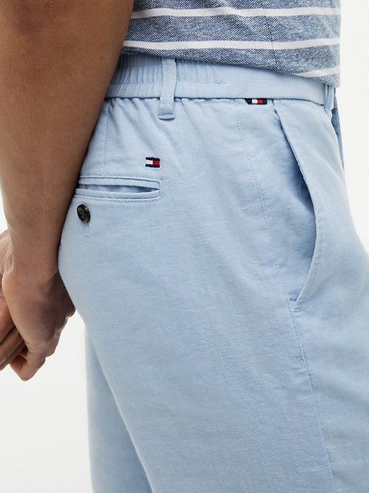 Denton Straight Leg Linen Blend Chinos