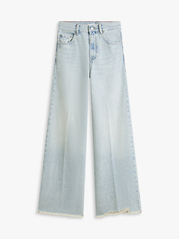 70s High Rise Wide Leg Jeans