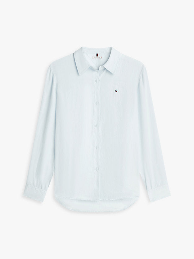Relaxed Fit Pure Linen Shirt