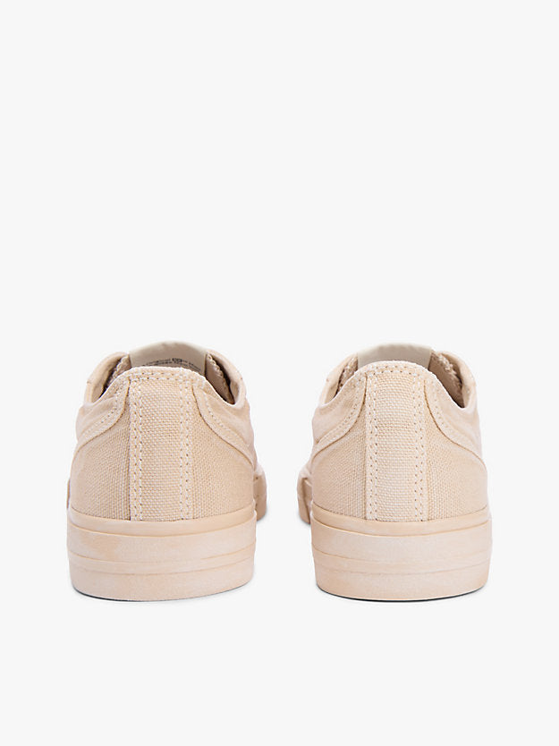 Archive Flag Stripe Washed Canvas Trainers