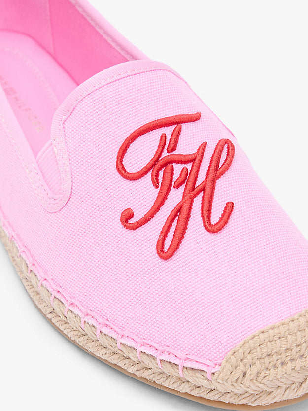 Logo Embroidery Canvas Espadrilles