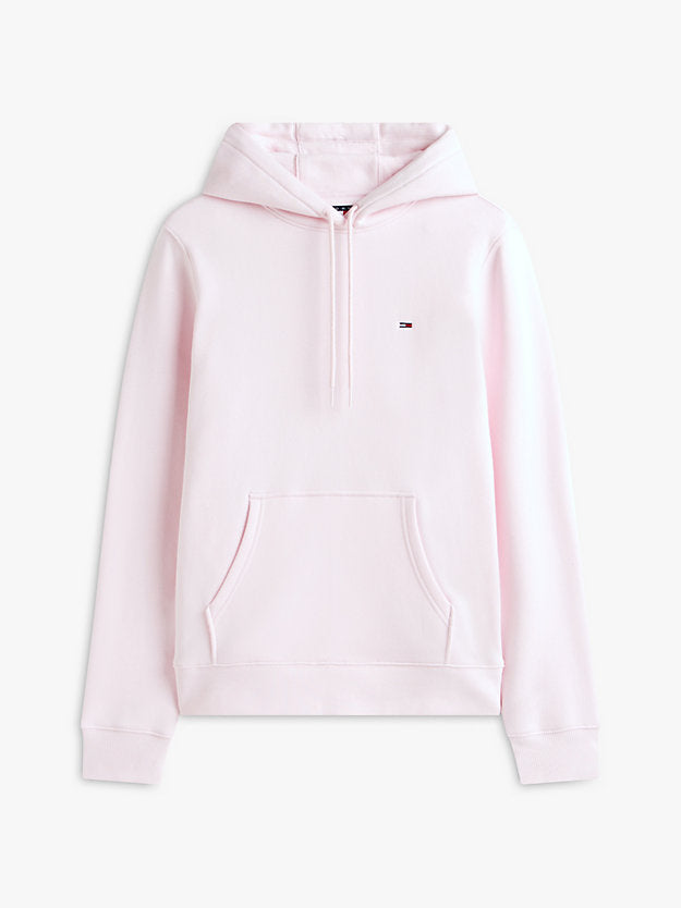 Flag Embroidery Fleece Drawstring Hoody